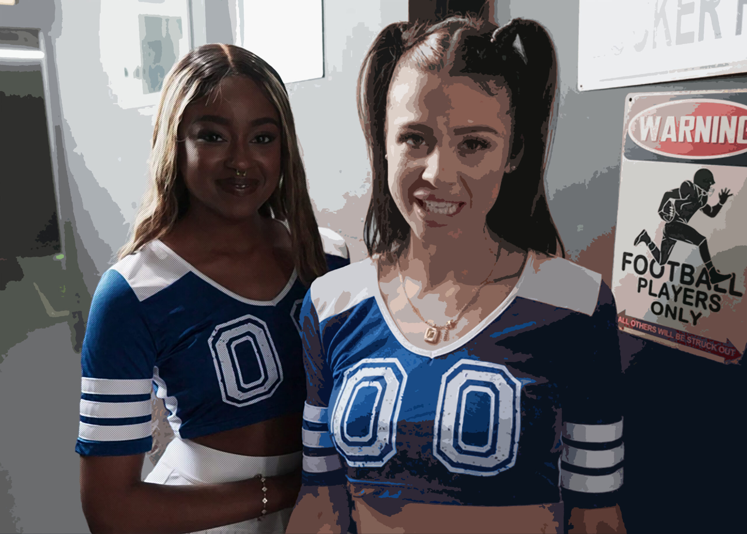 Destiny Mira has School Spirit