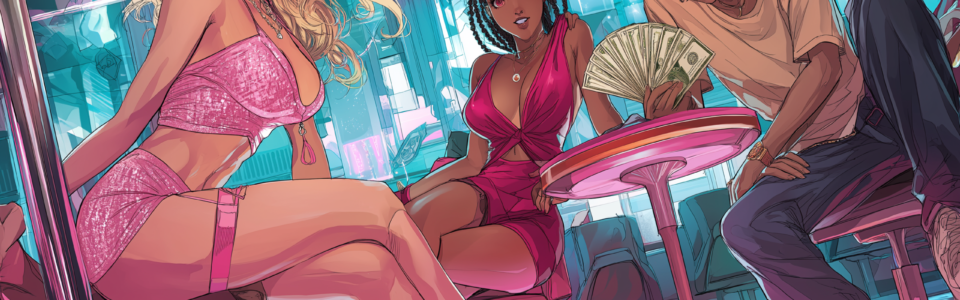 Kira Noir and Alex Jones